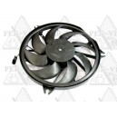 Hűtőventilátor, 12V/250W, D: 390mm, Peugeot 206 I 1998>2007, 2066 + 2009>-0