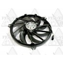 Hűtőventilátor, 12V/250W, D: 390mm, Peugeot 206 I 1998>2007, 2066 + 2009>-1