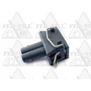 Csatlakozóház, 2 pólusú, 2,8mm, szögletes, (Audi,Mercedes,VW) Csatlakozóház, 2 pólusú, 2,8mm, szögletes, (Audi,Mercedes,VW)-1