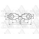 Lemez biztosíték, HSB,(ANF), 42x12mm Lemez biztosíték, HSB,(ANF), 42x12mm-1