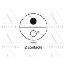 Vízálló csatlakozó dugó, L:35,1mm Vízálló csatlakozó dugó, L:35,1mm-0