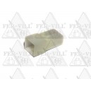 Normál csatlakozó ház, 2-es anya, fehér, (saru:MS-6.3 sz.apa/3-2911), (32,5x15,5x13,5mm) Normál csatlakozó ház, 2-es anya, fehér, (saru:MS-6.3 sz.apa/3-2911), (32,5x15,5x13,5mm)-0