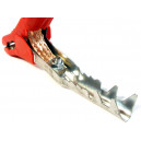 Akkumulátor csipesz, szigetelt, 600A, pozitív(+), piros, L:160mm Akkumulátor csipesz, szigetelt, 600A, pozitív(+), piros, L:160mm-1