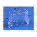 Biztosítéktartó fedél maxi biztosítékokhoz, 12,9x24x36mm Biztosítéktartó fedél maxi biztosítékokhoz, 12,9x24x36mm-1