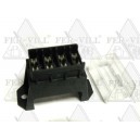 4-utas biztosítéktartó doboz, alsó kötésű, 53,5x25,8x57mm 4-utas biztosítéktartó doboz, alsó kötésű, 53,5x25,8x57mm-0