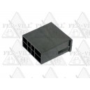 ISO csatlakozó, anya, fekete, saru:3-2924T, (33,2x34,8x14,5mm) ISO csatlakozó, anya, fekete, saru:3-2924T, (33,2x34,8x14,5mm)-0