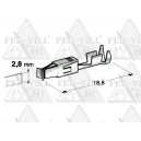 Speciális anyasaru, 2,8x0,8mm, 1.0-2.5mm2, szakállas, ónozott (foszfor-bronz) Speciális anyasaru, 2,8x0,8mm, 1.0-2.5mm2, szakállas, ónozott (foszfor-bronz)-0