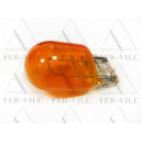 Foglalat nélküli izzó 12V 21W T20(W3x16q) amber (stop/villogó)-2