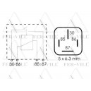 Általános relé, 12V/40A, 4 láb Általános relé, 12V/40A, 4 láb-3
