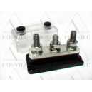 DCM 3xM10 Buscbar, 60V/600A, (100x50x64,5mm) DCM 3xM10 Buscbar, 60V/600A, (100x50x64,5mm)-1