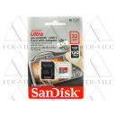 ScanDisk MicroSDHC memóriakártya 32GB Ultra (120MB/s, A1 Class 10UHS-I) + adapter-0