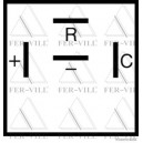 Index relé LED-es /francia 4láb-1