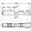 Szigeteletlen /kocka/ anyasaru 0,5-0,75mm2-1