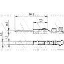Szigeteletlen apa saru 1,8mm 0,5-0,75mm2-1