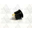 Mini billenőkapcsoló, 12V/16A, kerek, 3 láb, LED-es, On-Off Mini billenőkapcsoló, 12V/16A, kerek, 3 láb, LED-es, On-Off-1